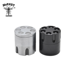 Novelty Hornet Stainless Steel Herb Grinder - Herb and Spice Mill with Unique Gun Replica Design